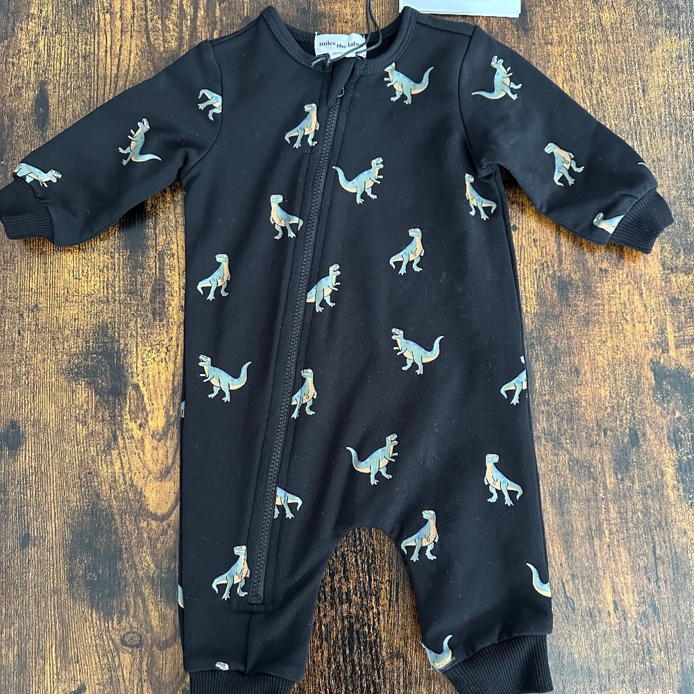 NWT: T-Rex Baby Playsuit